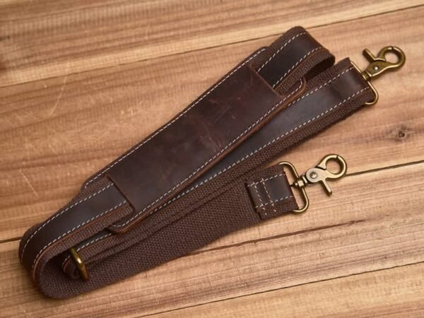 Vintage Duffle Bag Leather | Handmade Leather Duffle Bag - Image 15