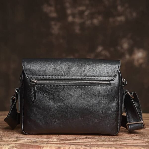 Small Messenger Bag Crossbody Leather For Men - Image 17