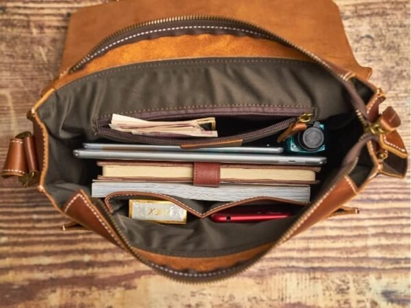Men's Leather Messenger Bag |Leather Bags Supplier - Image 13