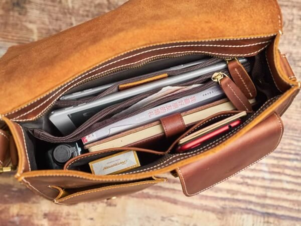 Handmade Leather Messenger Bag |Men's Leather Bags Supplier 17 Handmade Leather Messenger Bag |Men's Leather Bags Supplier - Image 17