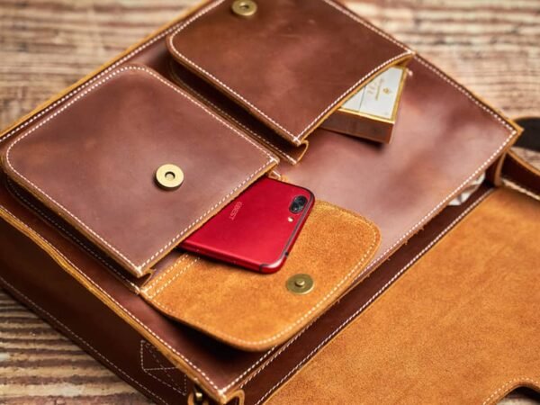 Handmade Leather Messenger Bag |Men's Leather Bags Supplier 11 Handmade Leather Messenger Bag |Men's Leather Bags Supplier - Image 11