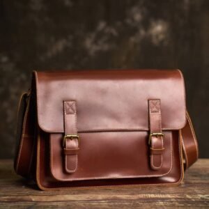 Men's Leather Messenger Bag |Leather Bags Supplier