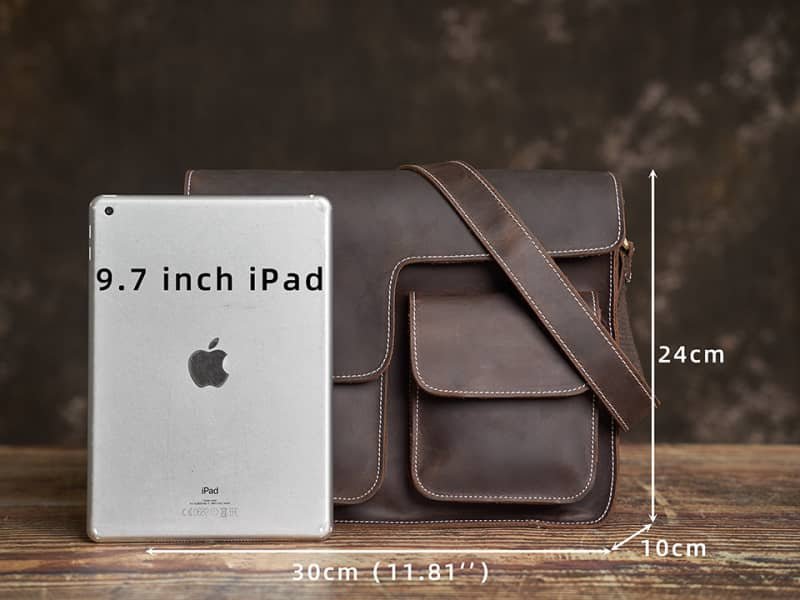 Handmade Leather Messenger Bag |Men's Leather Bags Supplier 21 Vintage leather shoulder bag 6 3