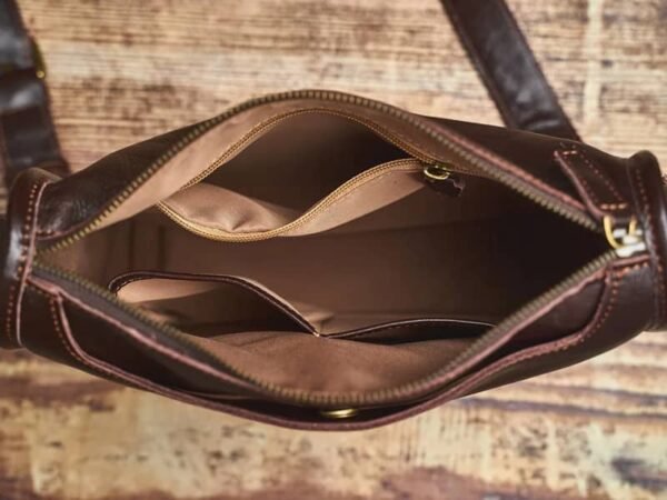Handmade Leather Messenger Bag | Leather Shoulder Bag 9 Handmade Leather Messenger Bag | Leather Shoulder Bag - Image 9