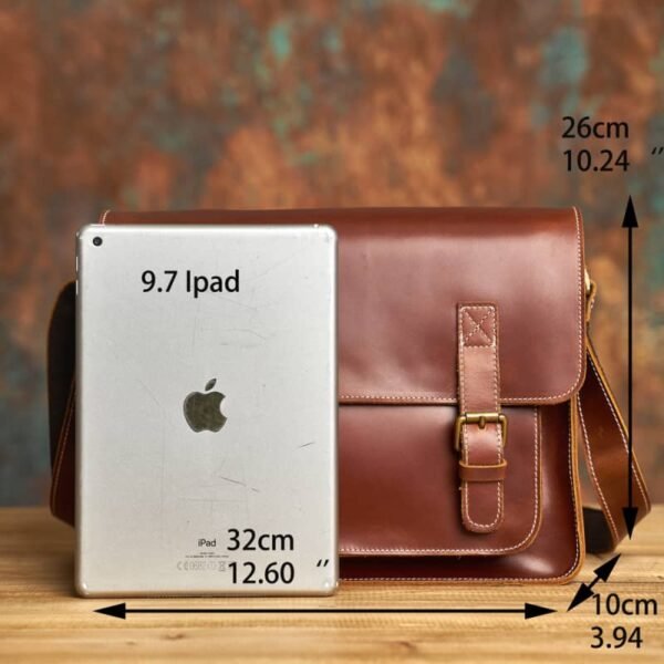 Men's Leather Messenger Bag |Leather Bags Supplier - Image 7