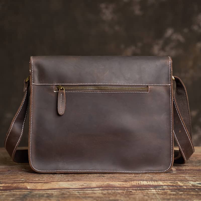Handmade Leather Messenger Bag |Men's Leather Bags Supplier 2 Handmade Leather Messenger Bag |Men's Leather Bags Supplier - Image 2