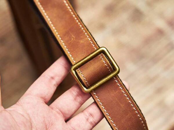 Handmade Leather Messenger Bag | Leather Shoulder Bag 7 Handmade Leather Messenger Bag | Leather Shoulder Bag - Image 7
