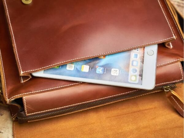 Men's Leather Messenger Bag |Leather Bags Supplier - Image 5