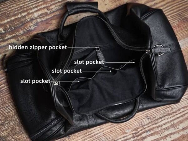 Leather Large Weekender Travel Bag | Leather Tote Bag Supplier 18 Leather Large Weekender Travel Bag | Leather Tote Bag Supplier - Image 18