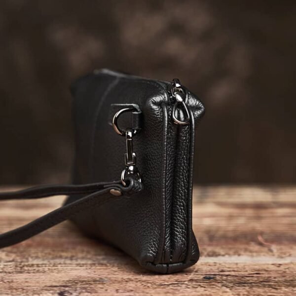 Vintage Mini Leather Clutch bag | Handmade Leather Wallet Supplier 6 Vintage Mini Leather Clutch bag | Handmade Leather Wallet Supplier - Image 6