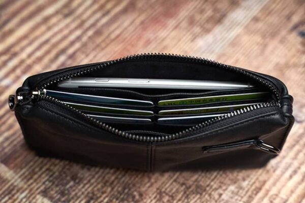 Vintage Mini Leather Clutch bag | Handmade Leather Wallet Supplier 13 Vintage Mini Leather Clutch bag | Handmade Leather Wallet Supplier - Image 13