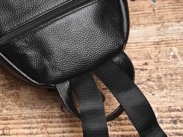 Vintage Mini Leather Backpack - Image 16