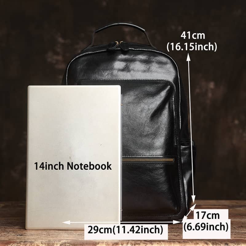 Handmade Men Leather Backpack | Vintage Classic Backpack 22 vintage leather backpack bag 12 22