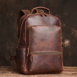 Handmade Men Leather Backpack | Vintage Classic Backpack