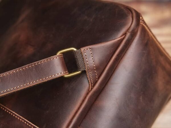 Handmade Men Leather Backpack | Vintage Classic Backpack 16 Handmade Men Leather Backpack | Vintage Classic Backpack - Image 16