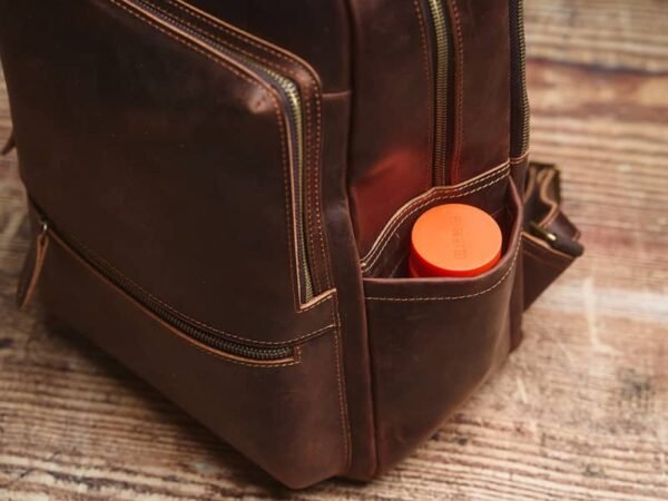 Handmade Men Leather Backpack | Vintage Classic Backpack 14 Handmade Men Leather Backpack | Vintage Classic Backpack - Image 14