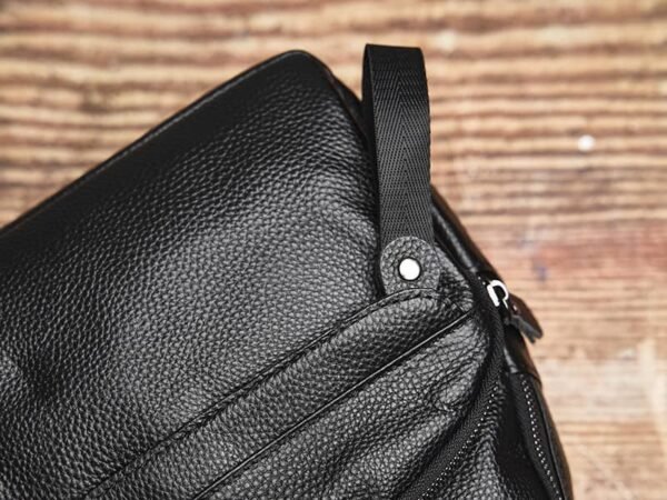 Vintage Mini Leather Backpack - Image 10