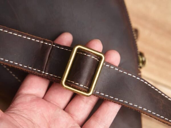 Leather Sling Bag | Leather Chest Bag 14 Leather Sling Bag | Leather Chest Bag - Image 14
