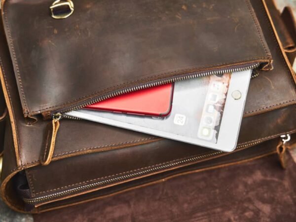 Vintage Leather Camera Bag | Genuine Leather Crossbody Bag 17 Vintage Leather Camera Bag | Genuine Leather Crossbody Bag - Image 17