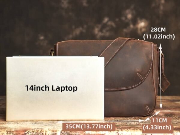 Leather Large Crossbody Bag | Men's Leather Bags Supplier 6 Leather Large Crossbody Bag | Men's Leather Bags Supplier - Image 6