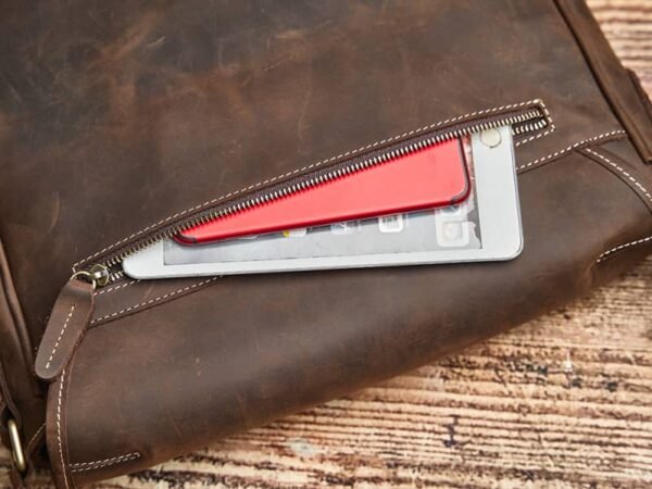 Leather Large Crossbody Bag | Men's Leather Bags Supplier 9 Leather Large Crossbody Bag | Men's Leather Bags Supplier - Image 9