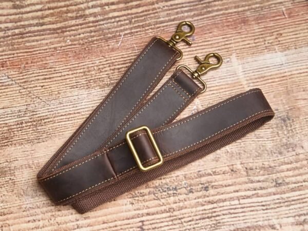 Vintage Cylinder Leather Shoulder Bag | Handmade Crossbody Body - Image 10