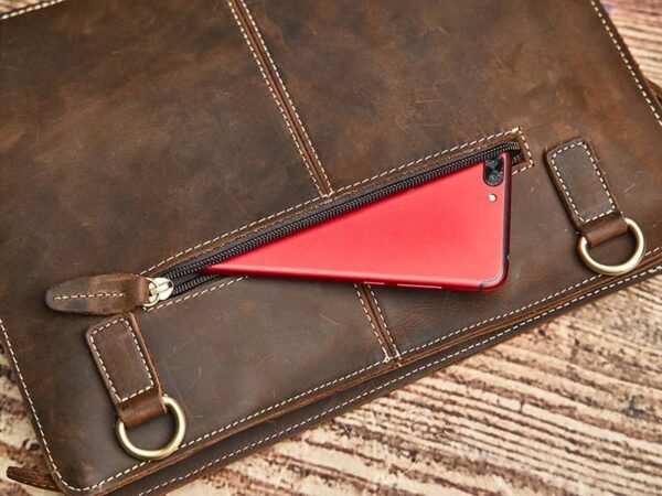 Ultra Slim Tablet Messenger Bag | Leather Bags Supplier 9 Ultra Slim Tablet Messenger Bag | Leather Bags Supplier - Image 9