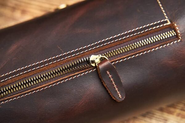 Mini Cylinder Leather Shoulder Bag 10 Mini Cylinder Leather Shoulder Bag - Image 10