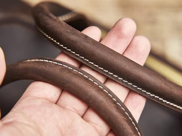 Vintage Leather Weekender Travel Bag | Leather Tote Bag Supplier - Image 10