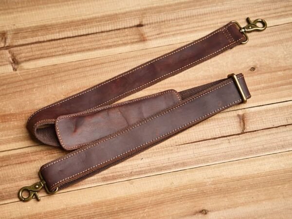 Leather Overnight Duffel Bag For Men 14 Leather Overnight Duffel Bag For Men - Image 14