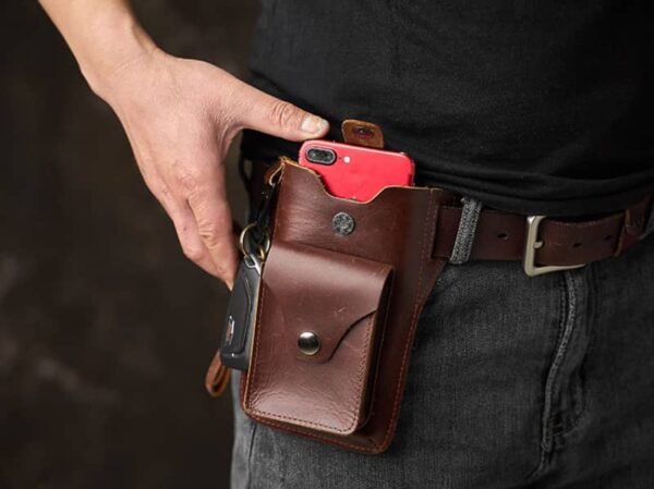 Leather Waist Bag | Leather Fanny Pack Supplier - Image 11