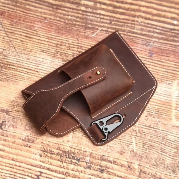 Retro Leather Fanny Pack Supplier - Image 8