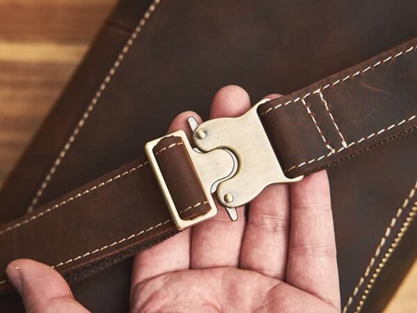 Vintage Leather Chest Bag | Leather Large Fanny Pack Supplier 11 Vintage Leather Chest Bag | Leather Large Fanny Pack Supplier - Image 11