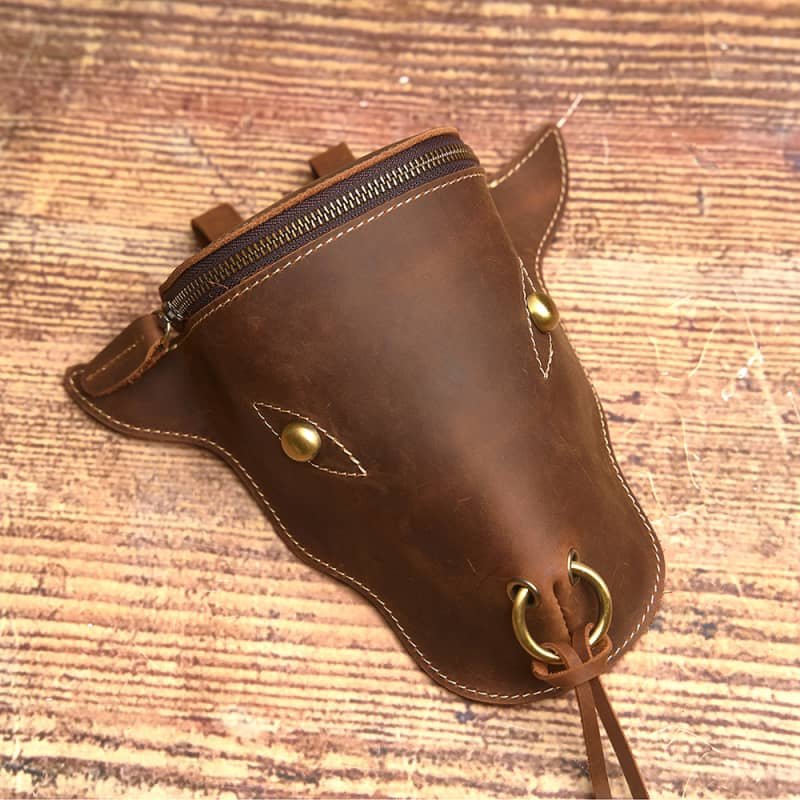 Retro Leather Waist Bag | Leather Fanny Pack Supplier 3 Retro Leather Waist Bag | Leather Fanny Pack Supplier - Image 3