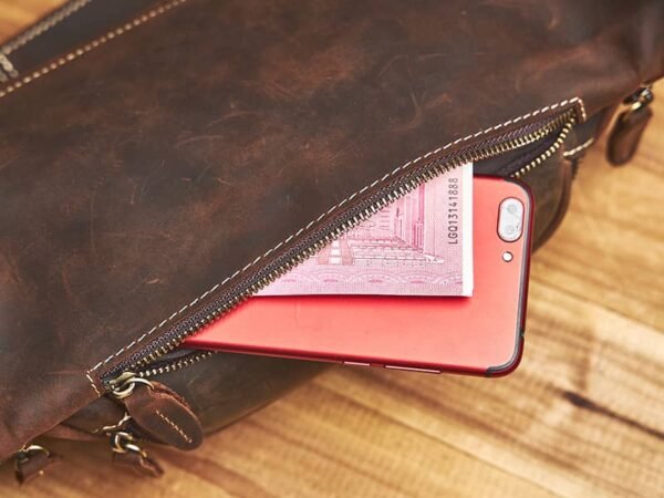 Vintage Leather Chest Bag | Leather Large Fanny Pack Supplier 10 Vintage Leather Chest Bag | Leather Large Fanny Pack Supplier - Image 10