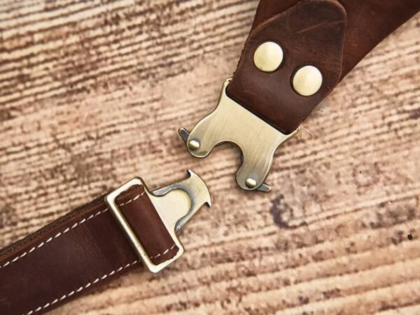 Vintage Leather Mini Chest Bag | Leather Fanny Pack 10 Vintage Leather Mini Chest Bag | Leather Fanny Pack - Image 10