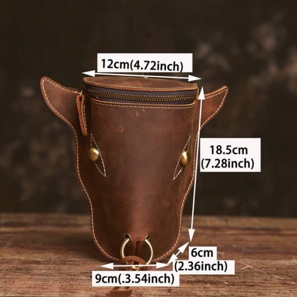 Retro Leather Waist Bag | Leather Fanny Pack Supplier 7 Retro Leather Waist Bag | Leather Fanny Pack Supplier - Image 7